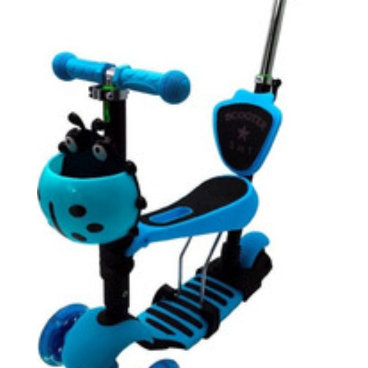 GENERICO - Scooter o Monopatín para niños con luces LED 5 en 1