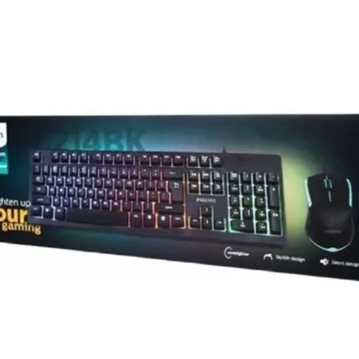 PHILIPS - Combo Gamer teclado y mouse Philips C214