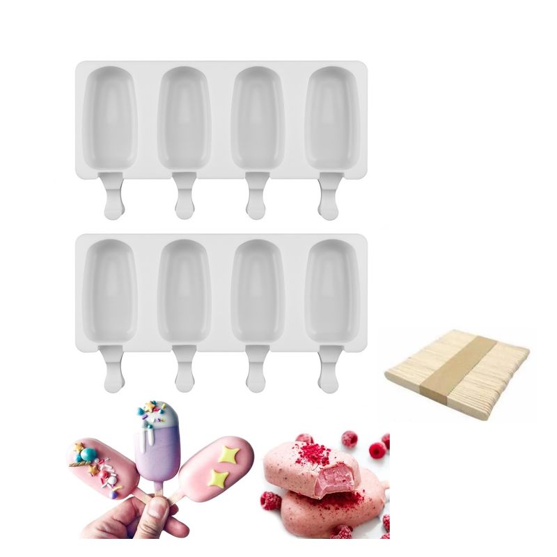 GENERICO - Pack X2 Moldes De Helado Molde Para Helado Molde Helados 417