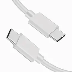 GENERICO - Cable Usb C A Usb C Doble Entrada Carga Y Datos 100w 1.5 Mt