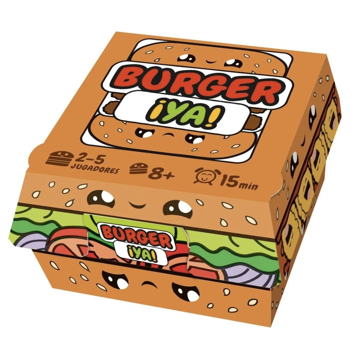 EDGE ENTERTAINMENT - Burger Ya - Juego De Mesa - En Español