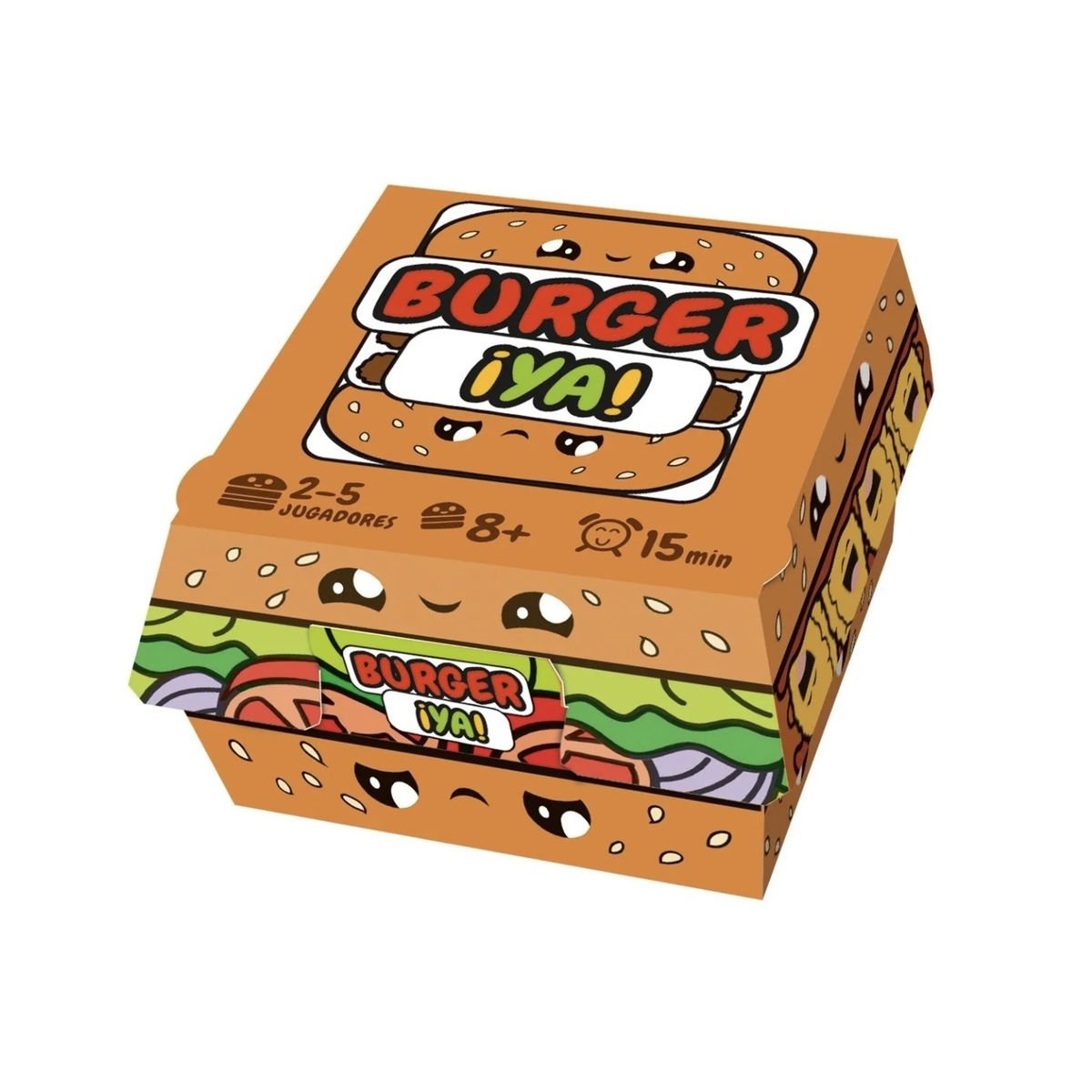 EDGE ENTERTAINMENT - Burger Ya - Juego De Mesa - En Español
