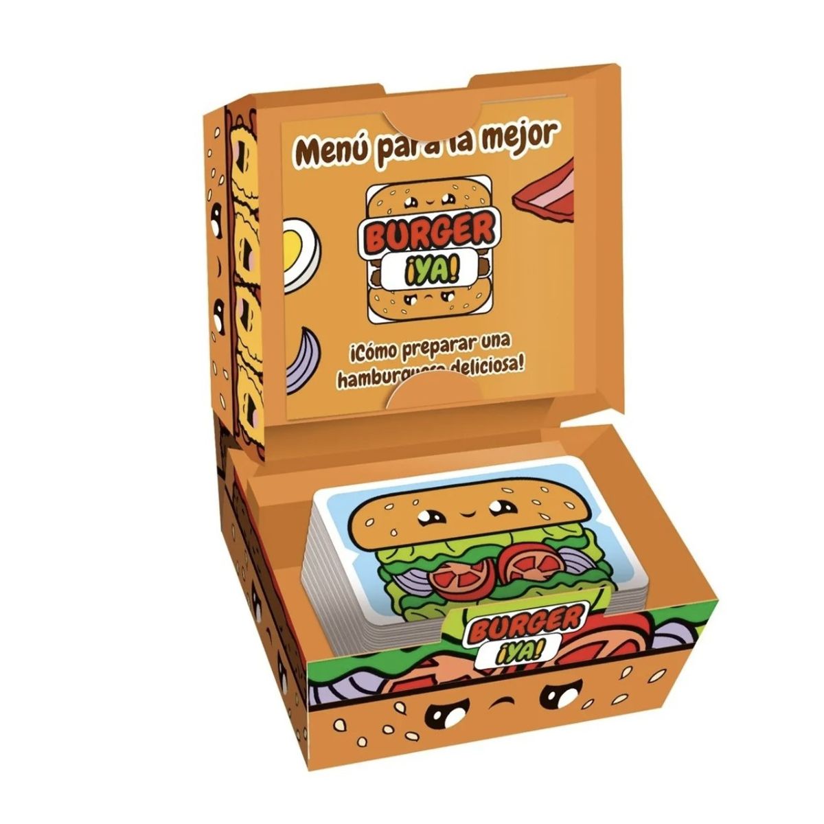 EDGE ENTERTAINMENT - Burger Ya - Juego De Mesa - En Español