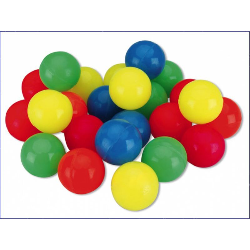 GENERICO - Pack 100 Pelotas Plásticas Para Piscina Colores Surtidos