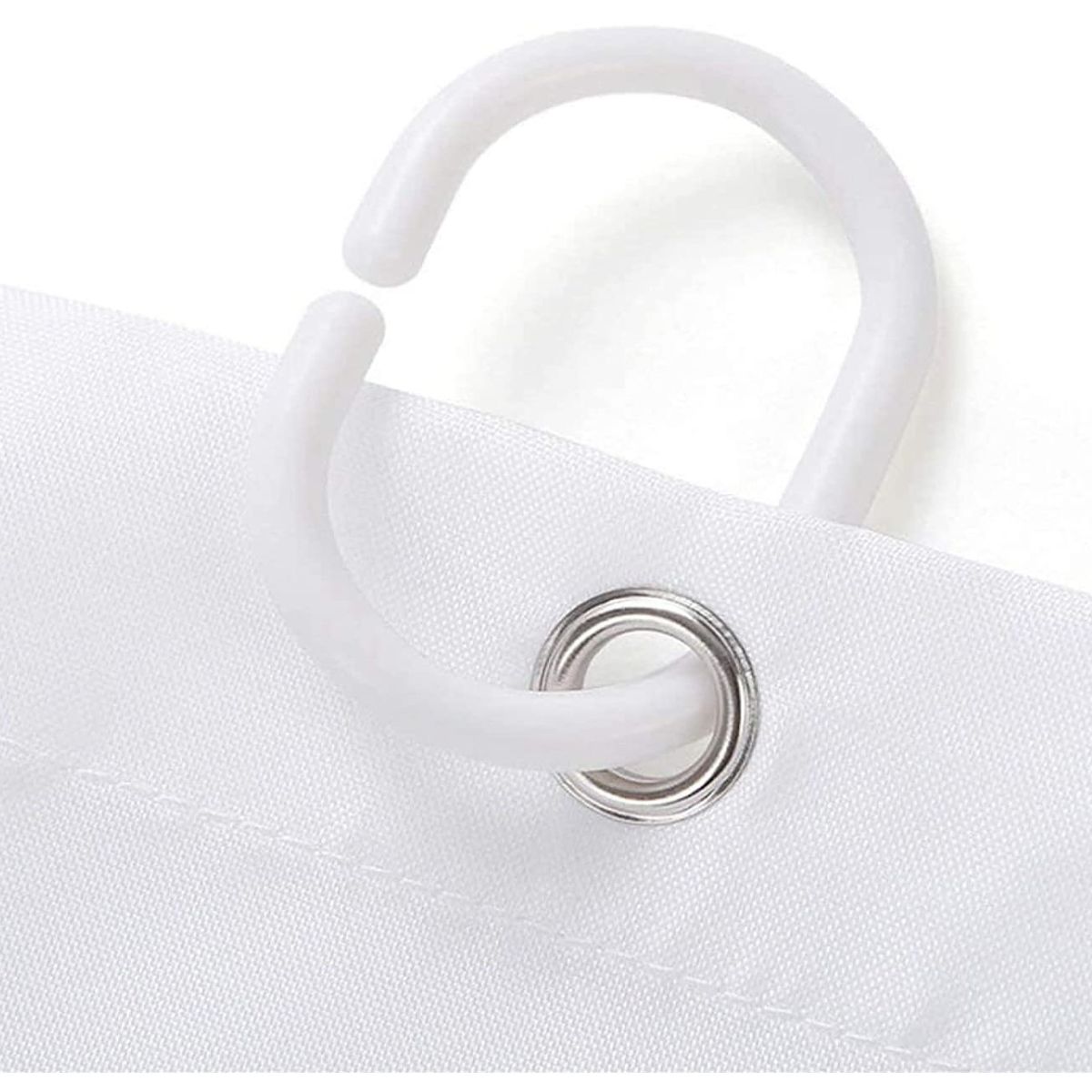 GENERICO - Cortina Baño Impermeable Elefante Corazón más 12 Ganchos de regalo