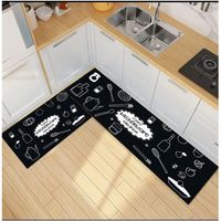 Pack de 02 Alfombra para Cocina con Antideslizantes.