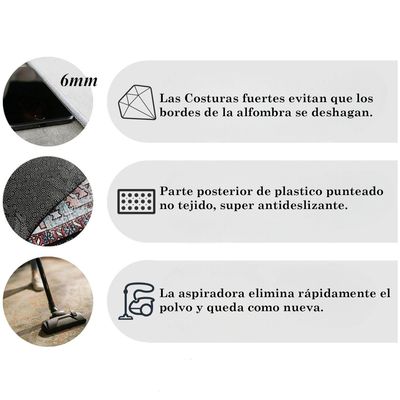 Imagen 2 del producto Pack de 02 Alfombra para Cocina con Antideslizantes.