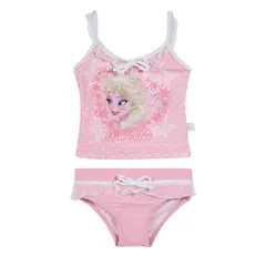 DISNEY - Traje de Baño Tankini para Niña Rosa