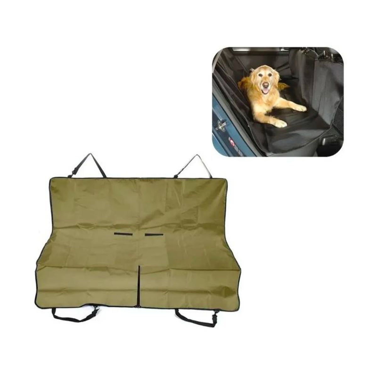 GENERICO - Funda asiento protector impermeable auto mascotas