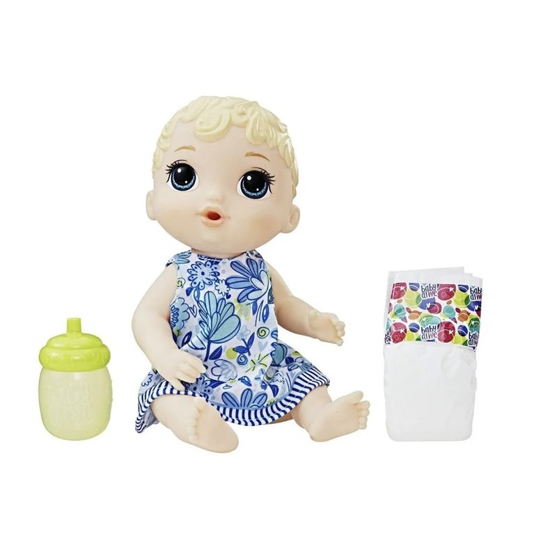 BABY ALIVE - Baby Alive Muñeca - Bebe Sorbitos Va al Baño - Rubia