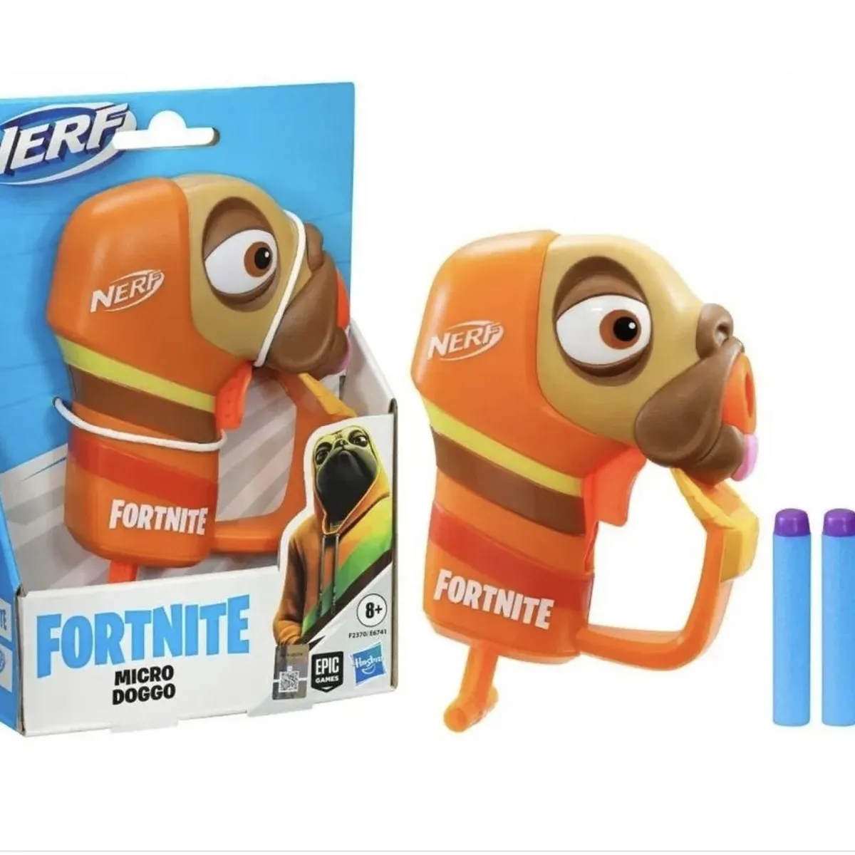 NERF - Nerf Microshots Fortnite Micro Doggo - Lanzador