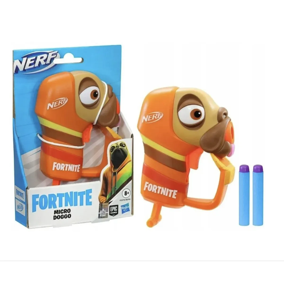 NERF - Nerf Microshots Fortnite Micro Doggo - Lanzador