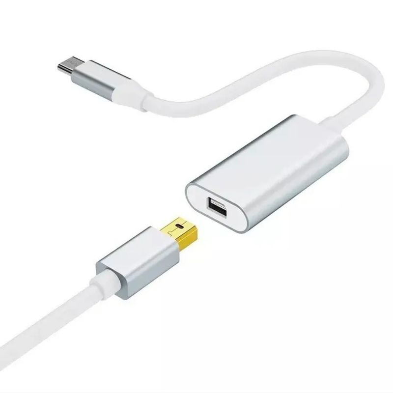 GENERICO - Adaptador Usb C 3.1 A Mini Displayport 4k/60hz