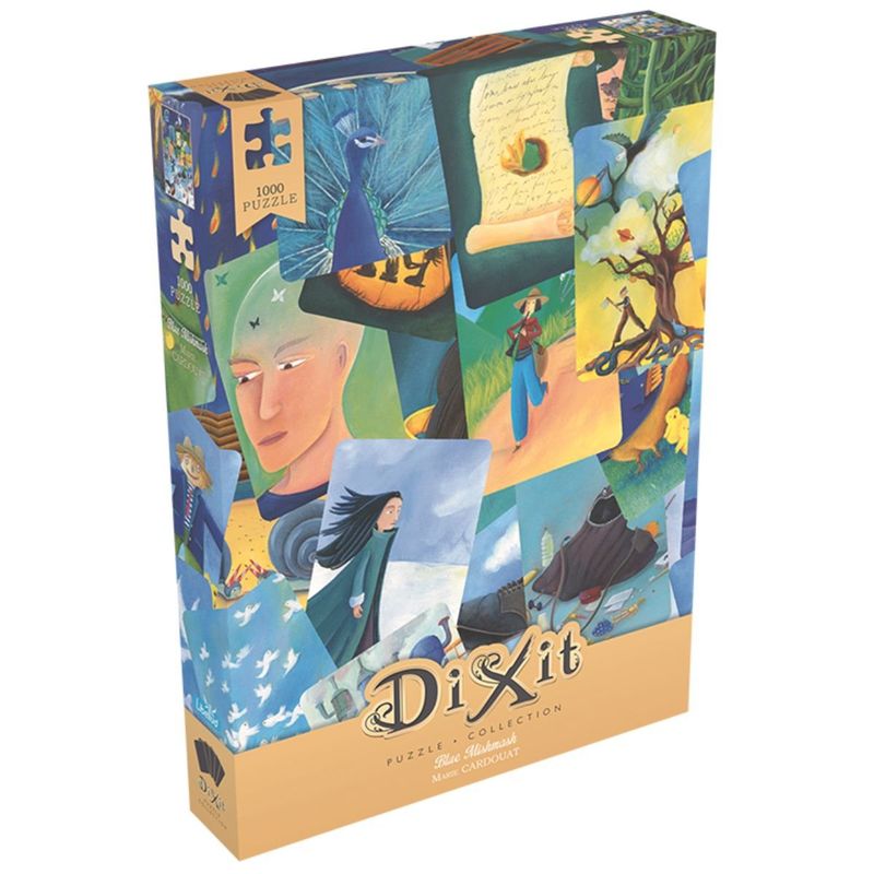 LIBELLUD - Puzzle Dixit 1000 piezas: Blue MishMash - Rompecabezas