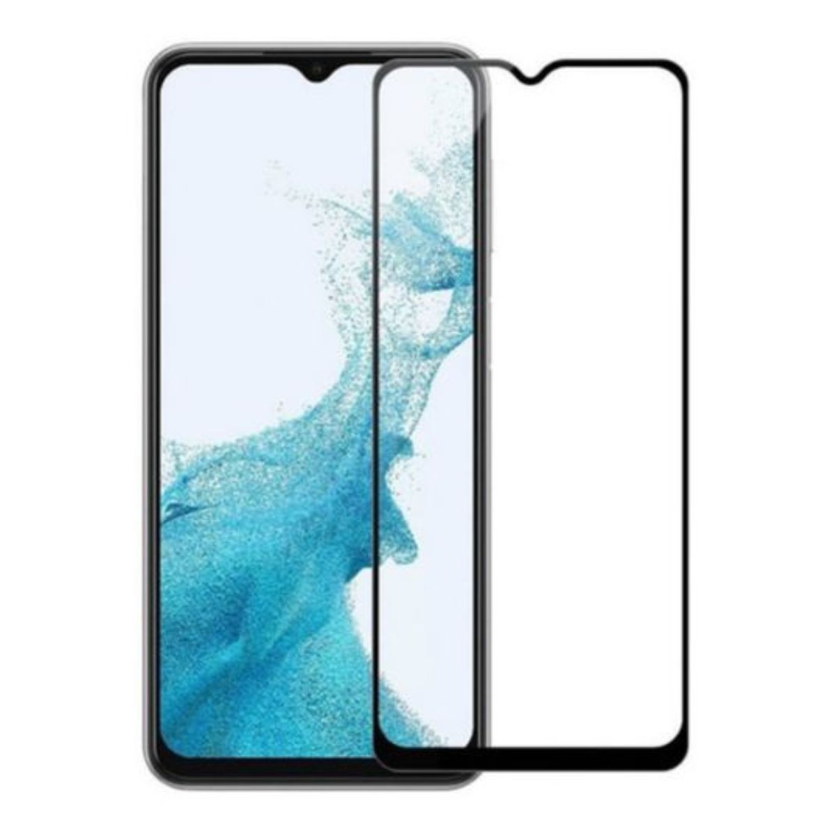 GENERICO - Lamina Mica Vidrio Templado Completa Para Samsung A13 4G