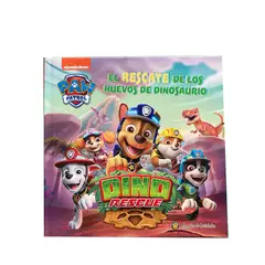 EL GATO DE HOJALATA - Libro Paw Patrol El rescate de los huevos de dinosaurios