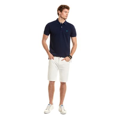 Imagen 2 del producto Polera Polo Básica Azul