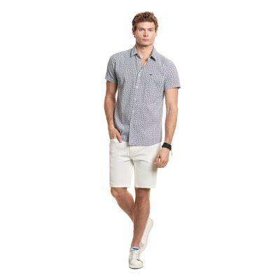 Imagen 2 del producto Camisa Estampada Olympia F Blanco