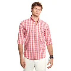 FEROUCH - Camisa Checkered Chicago Fj Rojo
