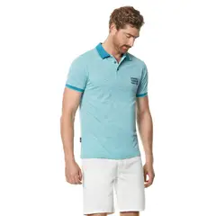FEROUCH - Polera Polo Iowa Azul