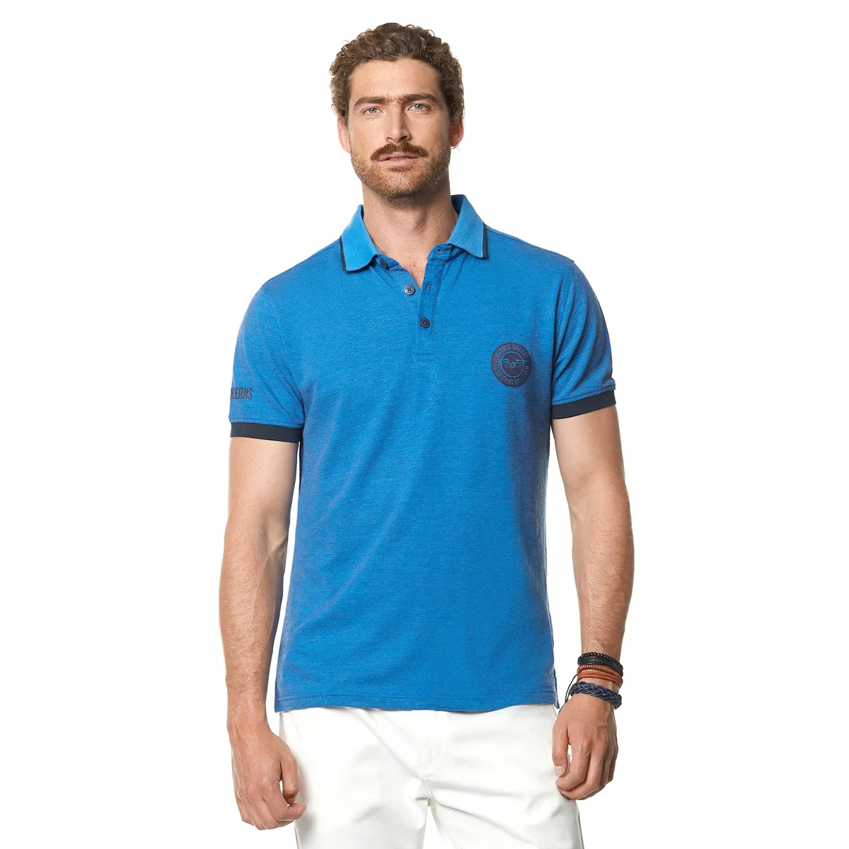 FEROUCH - Polera Polo Michigan Azul Ferouch