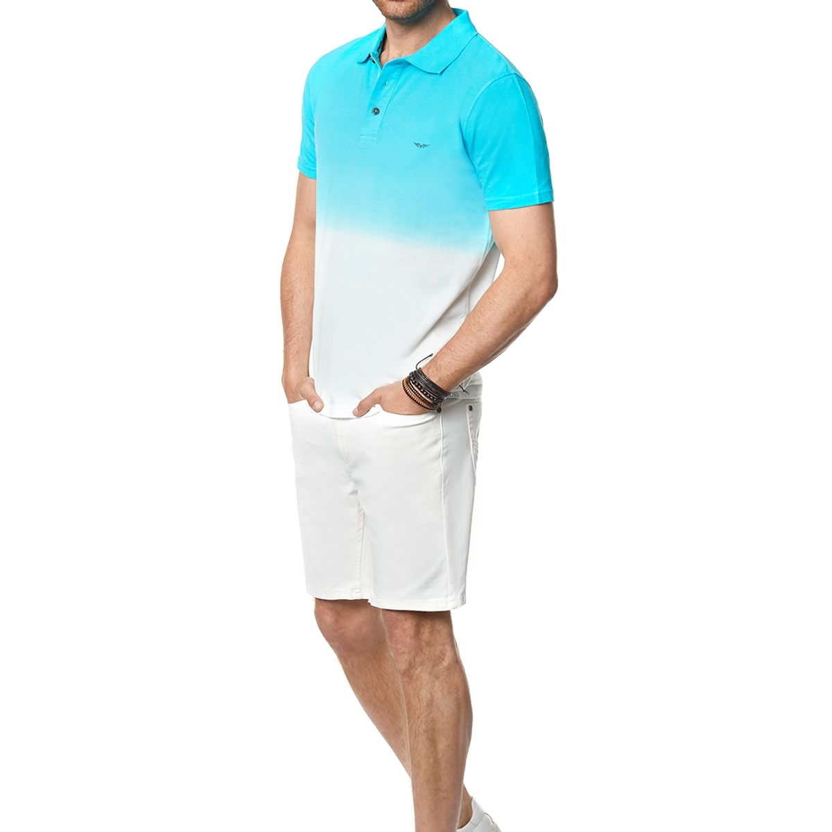 FEROUCH - Polera Polo Idaho Azul Ferouch