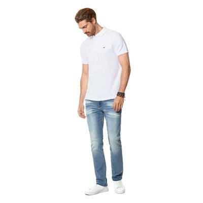 Imagen 2 del producto Polera Polo Kansas Blanco