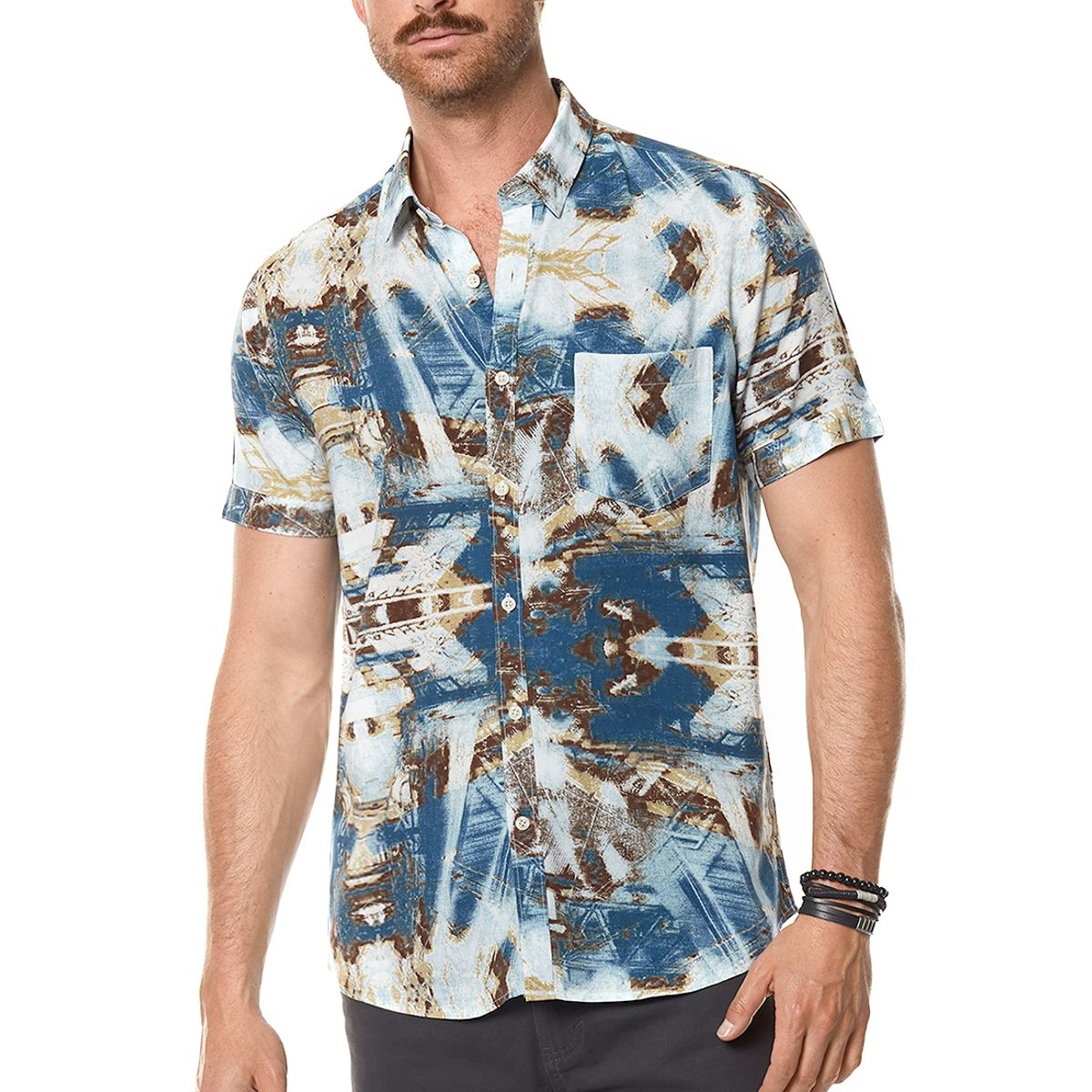 FEROUCH - Camisa Estampada Arizona Fj Marrón Ferouch