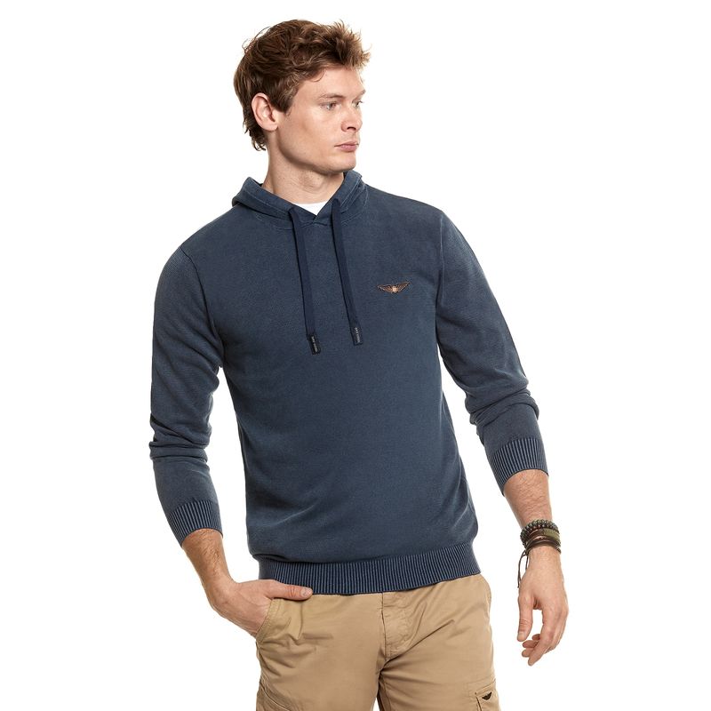 FEROUCH - Sweater Florida Azul Ferouch