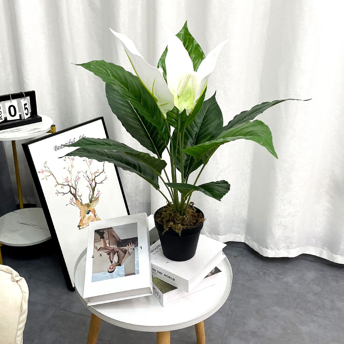 INSPIRACCI - Planta artificial anturio 55 cm