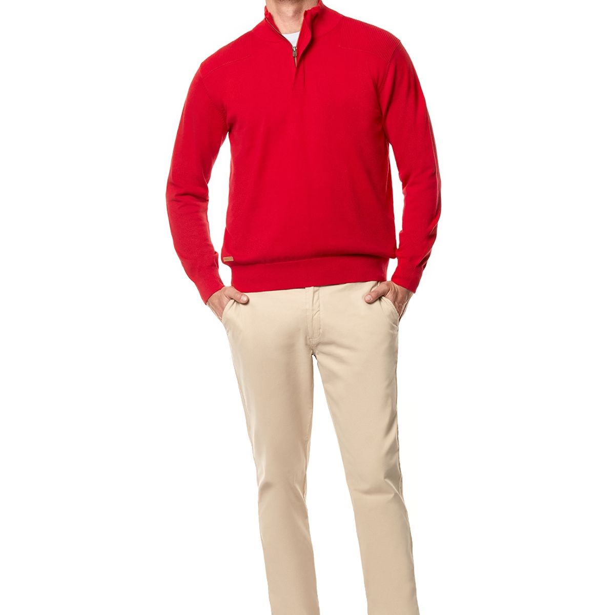 FEROUCH - Sweater London Rojo Ferouch