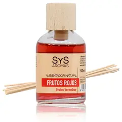 GENERICO - DIFUSOR MIKADO DE VARIILAS FRUTOS ROJOS 50ML