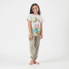 WARNER BROS - Pijama Niña Basketball Blanco Looney Tunes