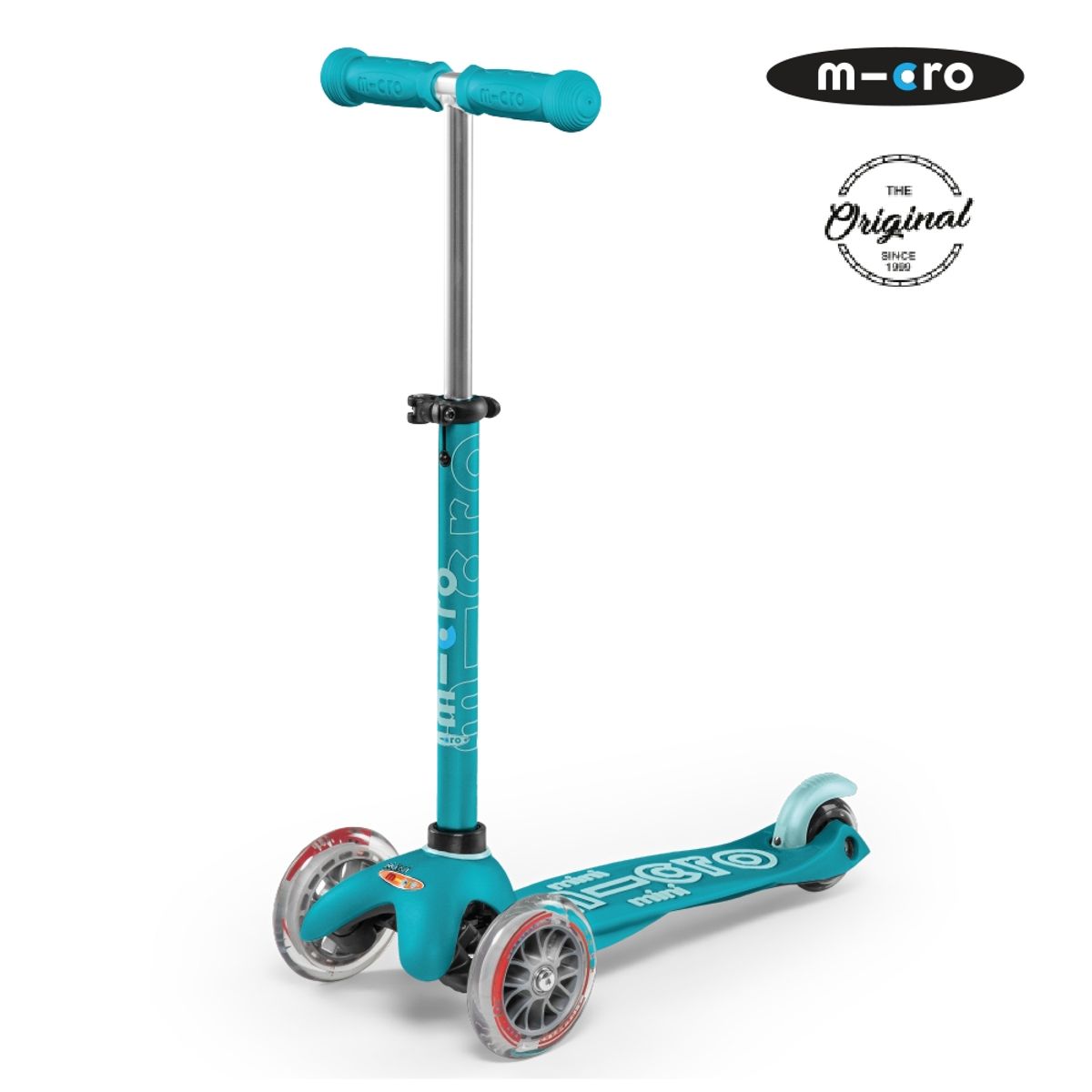 MICRO - Scooter Micro Mini Deluxe Aqua, Niños 2 a 5 años
