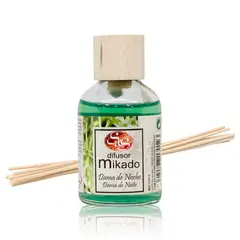 GENERICO - DIFUSOR MIKADO DE VARIILAS DAMA DE NOCHE 50ML