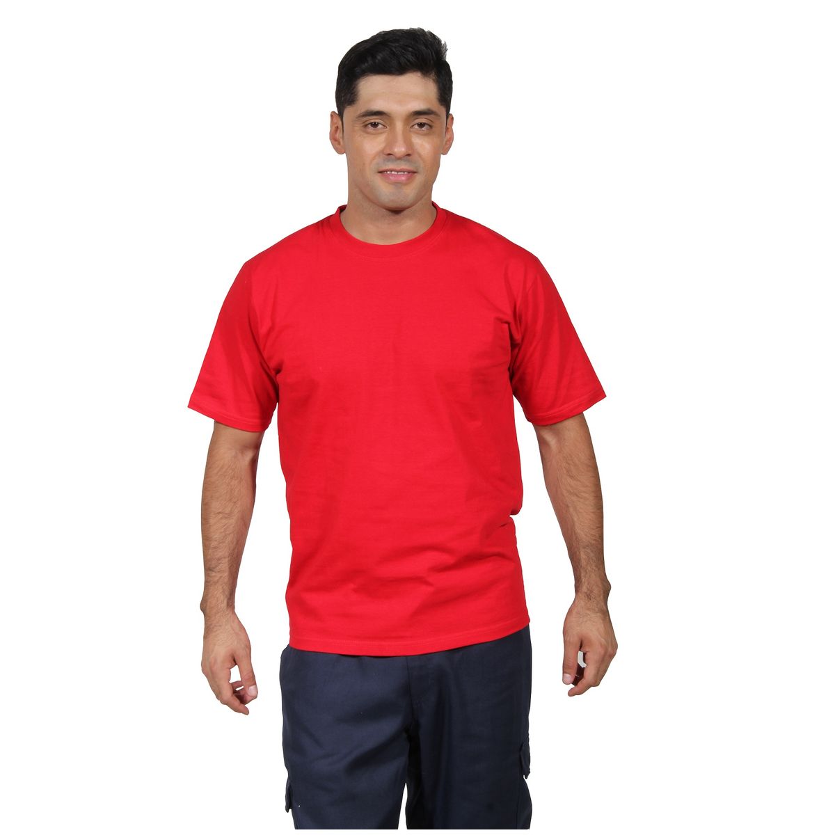 90 GRADOS - Polera polo unisex color Rojo 100 Algodón