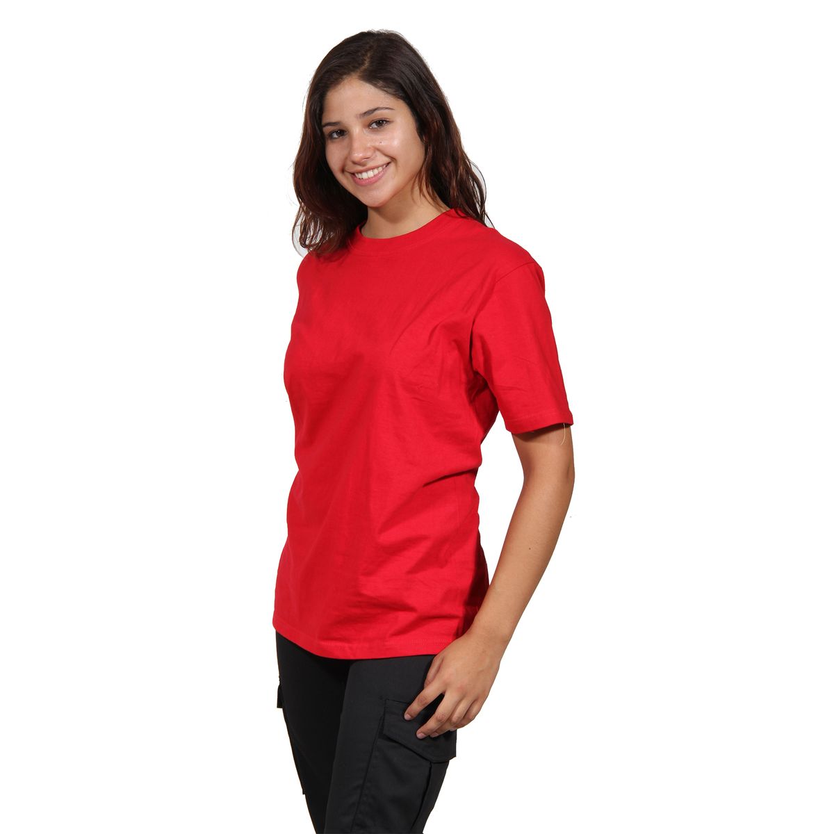 90 GRADOS - Polera polo unisex color Rojo 100 Algodón