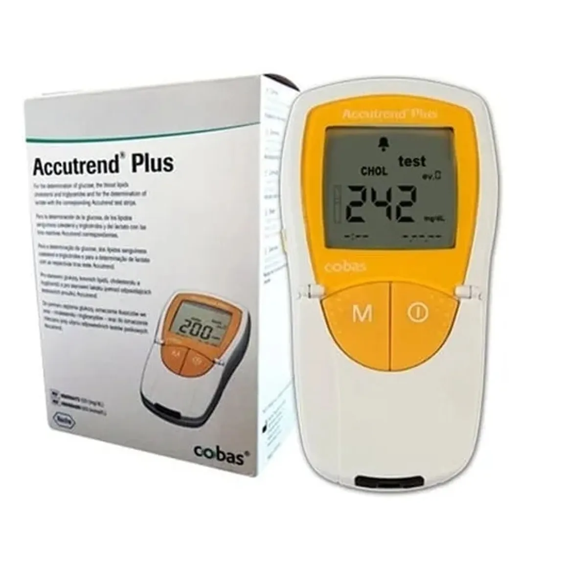 ROCHE - Medidor Accutrend Plus de Triglicerido y Colesterol