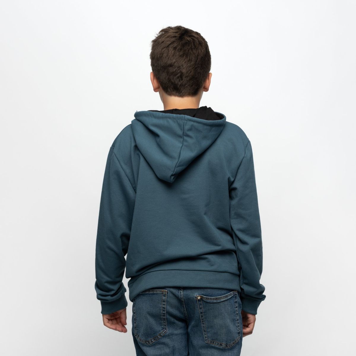 MARVEL - Poleron Niño Black Panther Vintage Gris Marvel