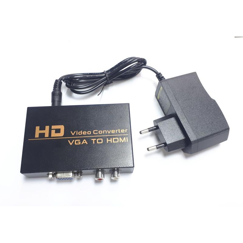 GENERICO - VGA a HDMI Adaptador Conversor