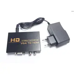 GENERICO - VGA a HDMI Adaptador Conversor