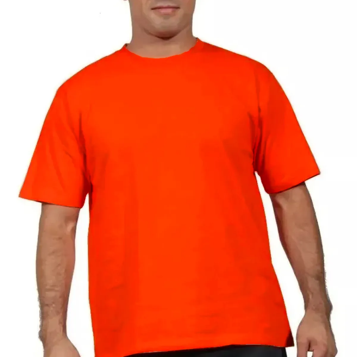 90 GRADOS - Polera polo unisex color Naranjo 100 Algodón