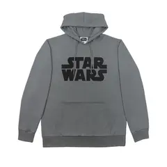 STAR WARS - Poleron Hombre YOU Logo Gris