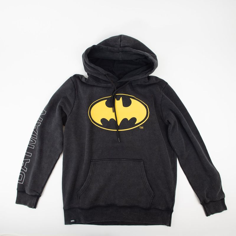 DC COMICS - Poleron Hombre YOU Dc Comics Batman Negro