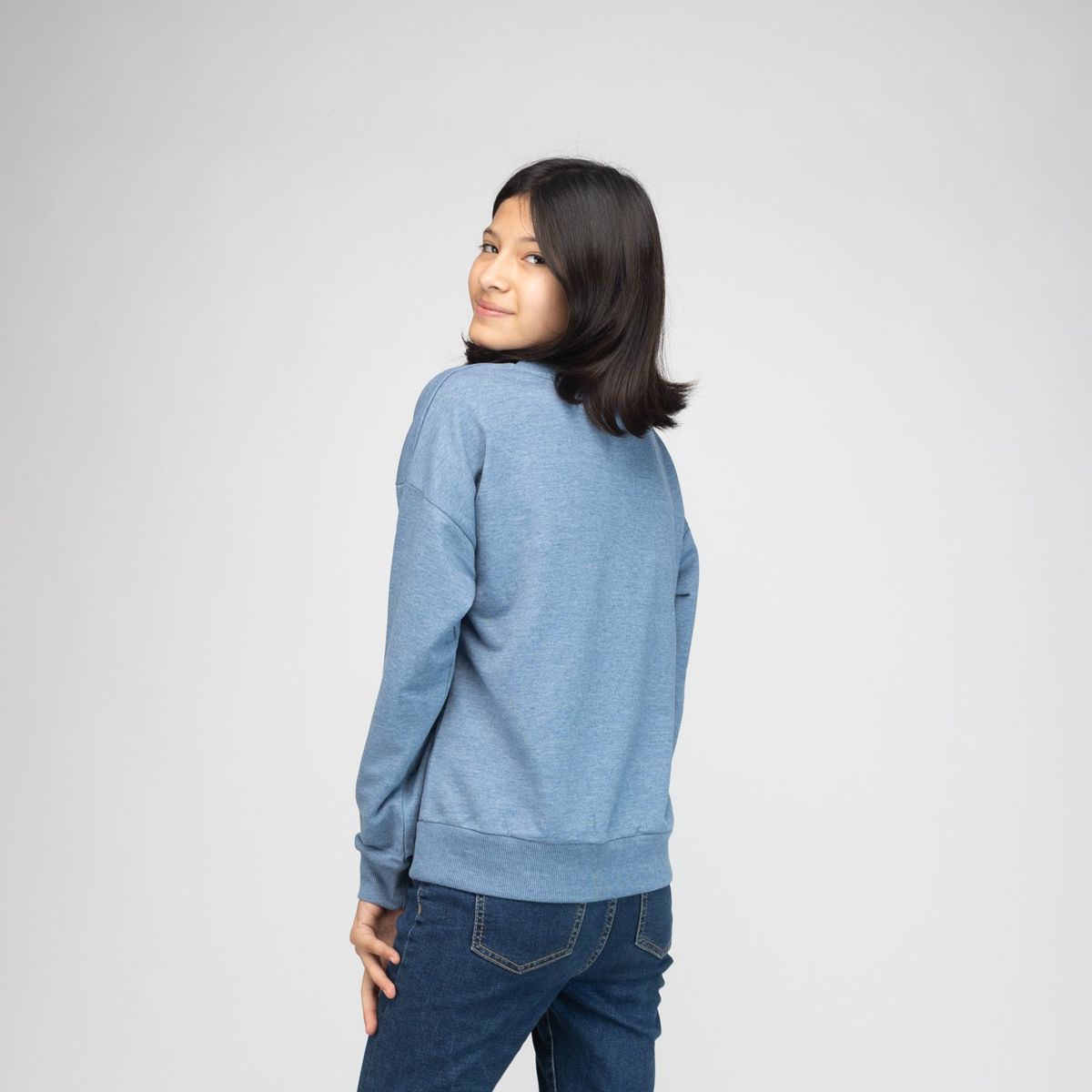 WARNER BROS - Poleron Niña What´S Up Azul Looney Tunes