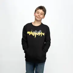 DC COMICS - Poleron Niño Batman Cool Negro