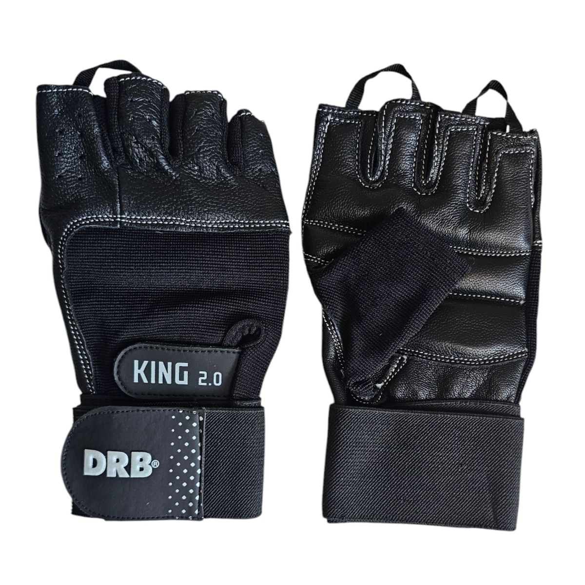 DRB - Guantes Fitness King Drb Cuero - Entrenamiento Y Pesas