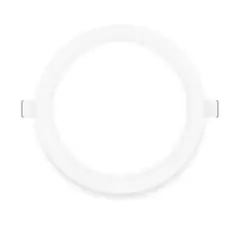 DEMASLED - Foco LED redondo blanco Embutido de 12cm 6W Blanco Neutro