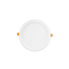 DEMASLED - Foco LED redondo blanco Embutido de 22cm 18W Blanco Neutro