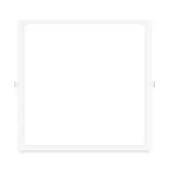 DEMASLED - Foco LED cuadrado blanco Embutido 22x22cm 18W Blanco Cálido